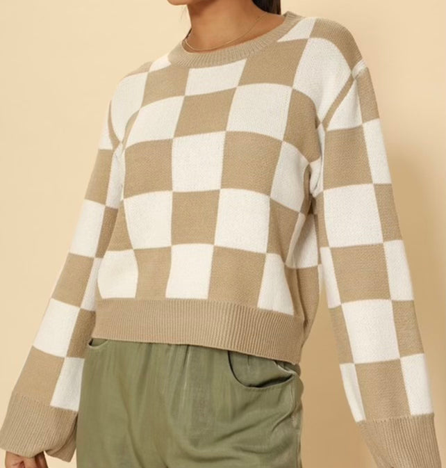 Chess Piece Sweater