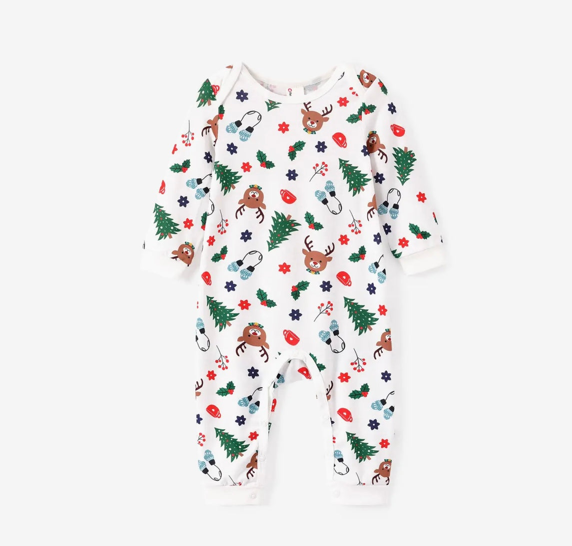 Christmas Romper (White)