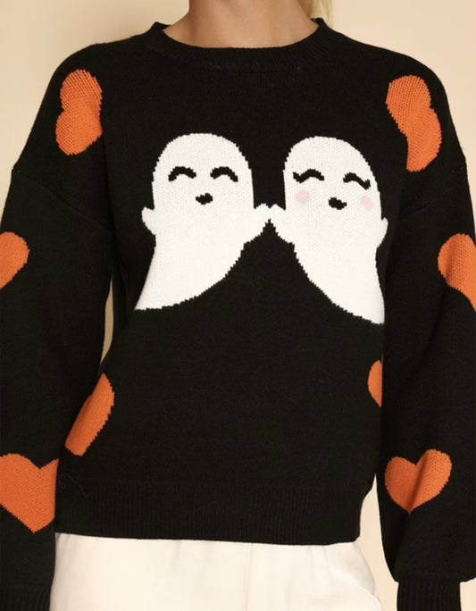 Halloween Boo Sweater