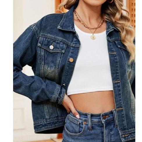 Dark Wash Denim Jacket