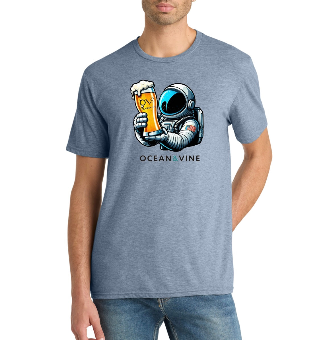 Beer Guy T-Shirt (Flint Blue)