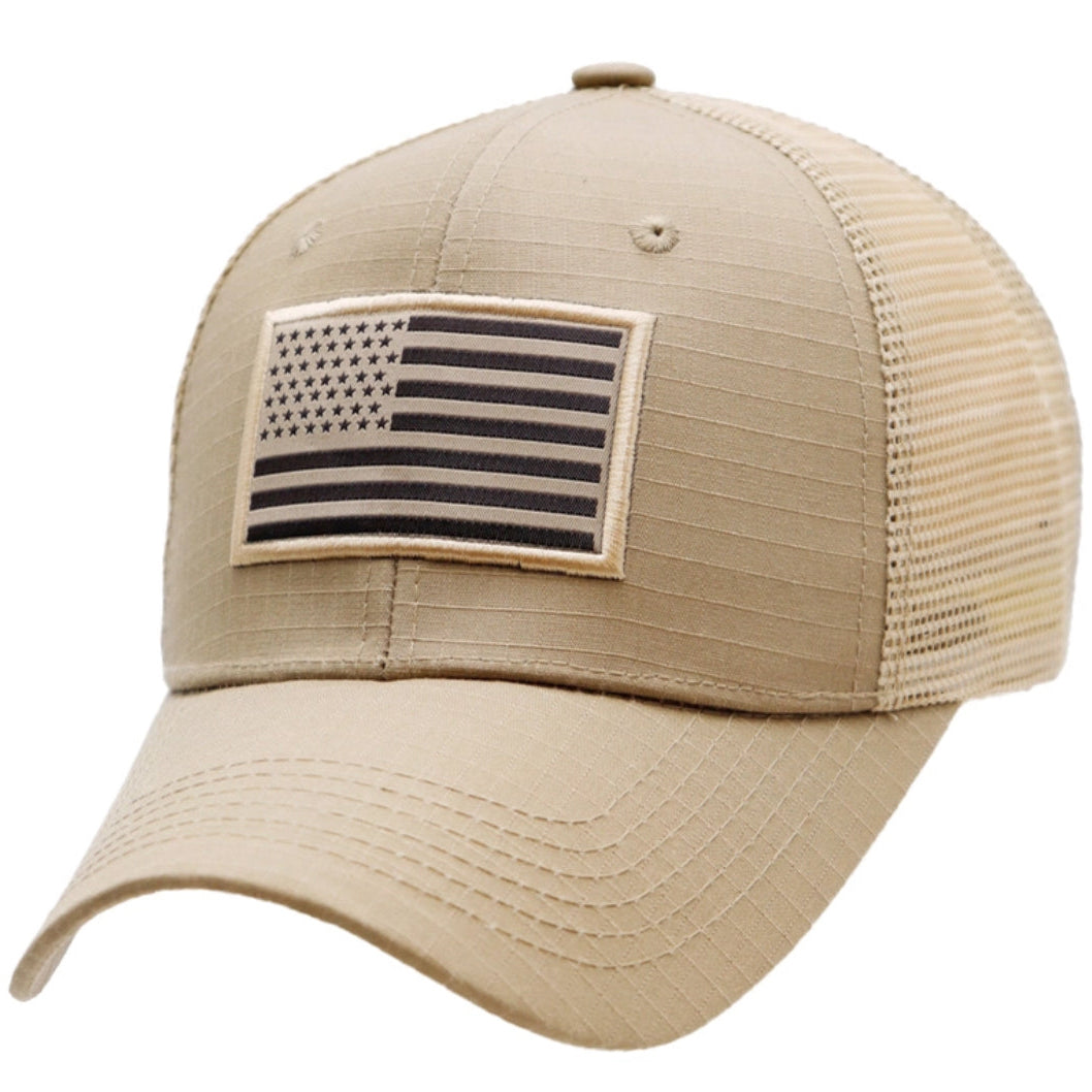 Solid American Flag Hats