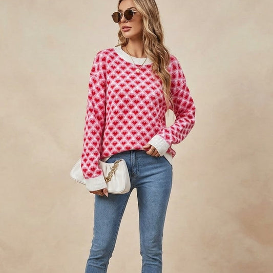 Heart Knit Sweater