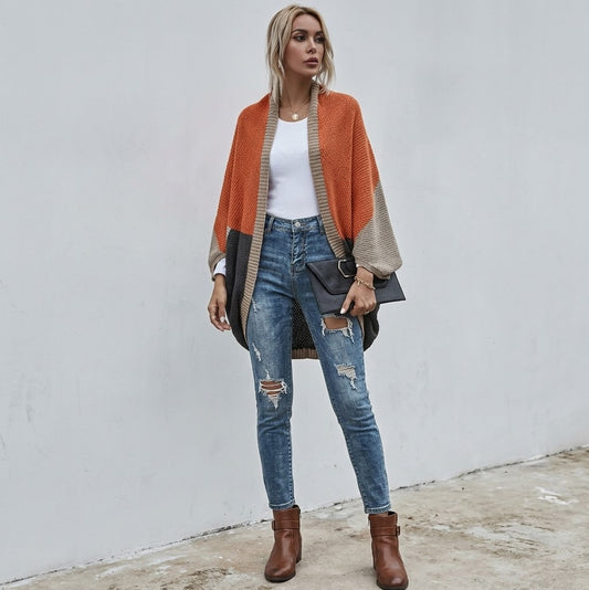 Color block Cardigan