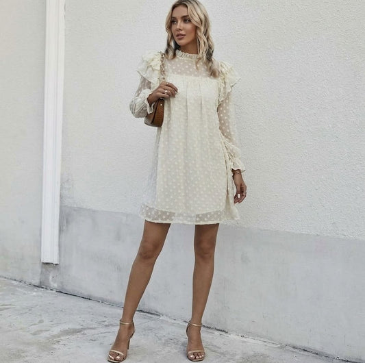 White Shift Dress