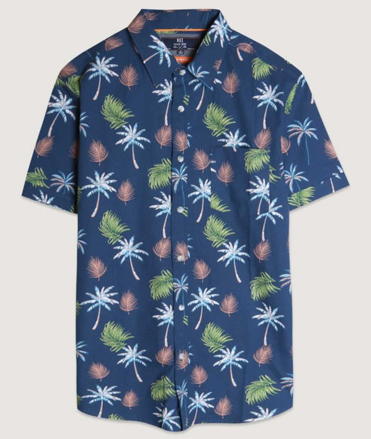 Dancing Palms Button Down