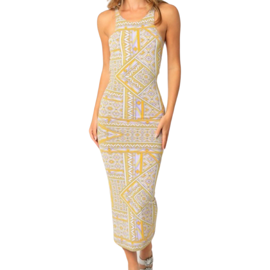 Aztec Maxi Dress