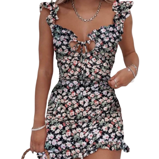 Ruffle Mini Dress