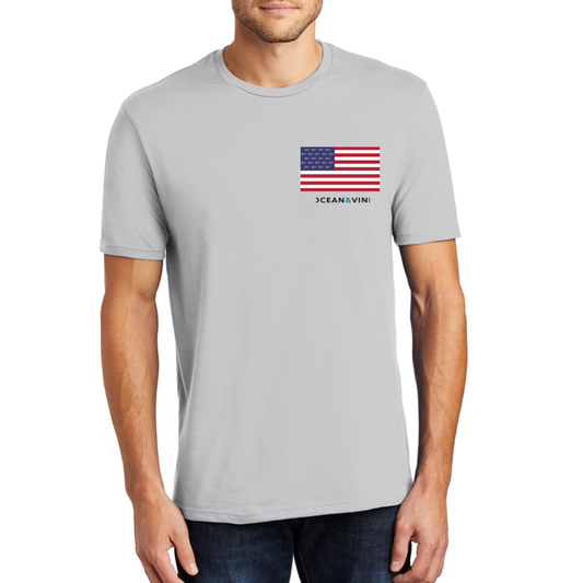 Signature Flag Tee (Gray)