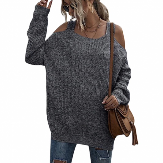 Cold Shoulder Sweater