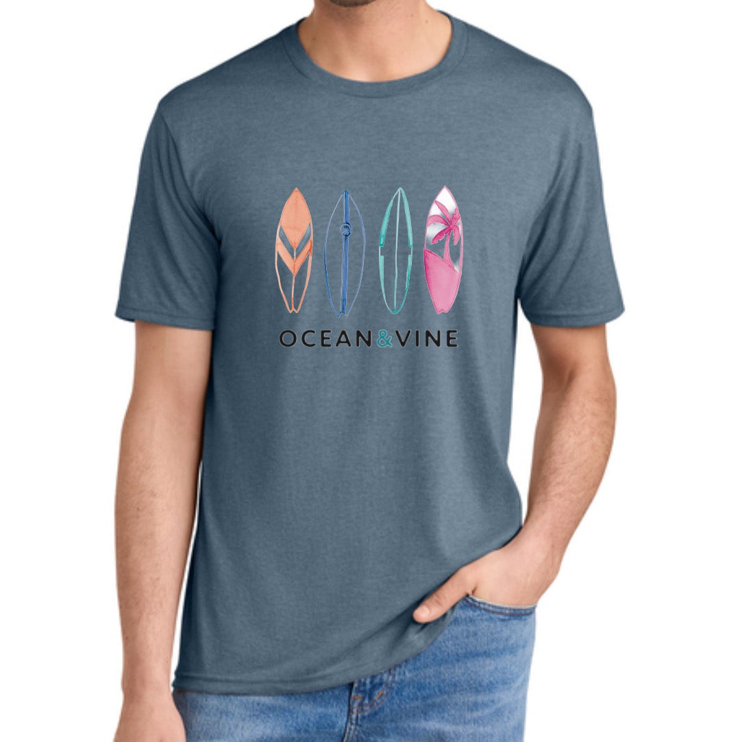 Surf Board Tee (Flint Blue)