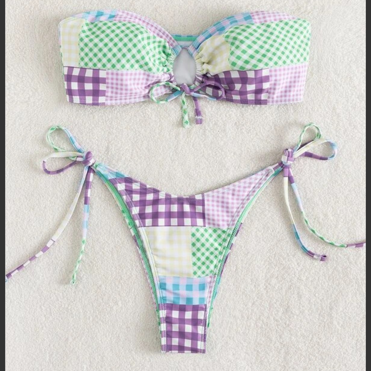 Plaid Bikini