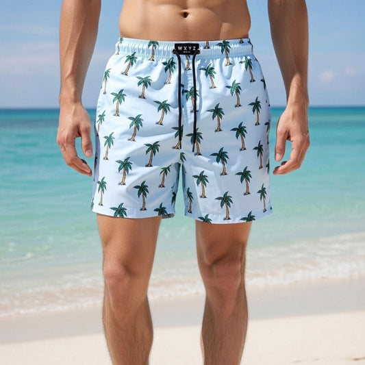 Palm Swim Trunks