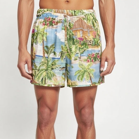 Vacation Daze Swim Trunks