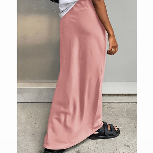Silk Maxi Skirt