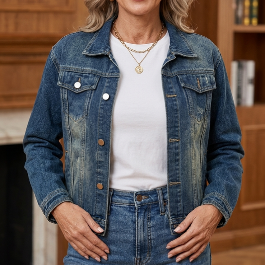 Dark Wash Denim Jacket