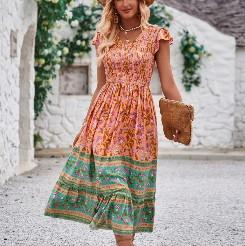 Paisley Multi Dress