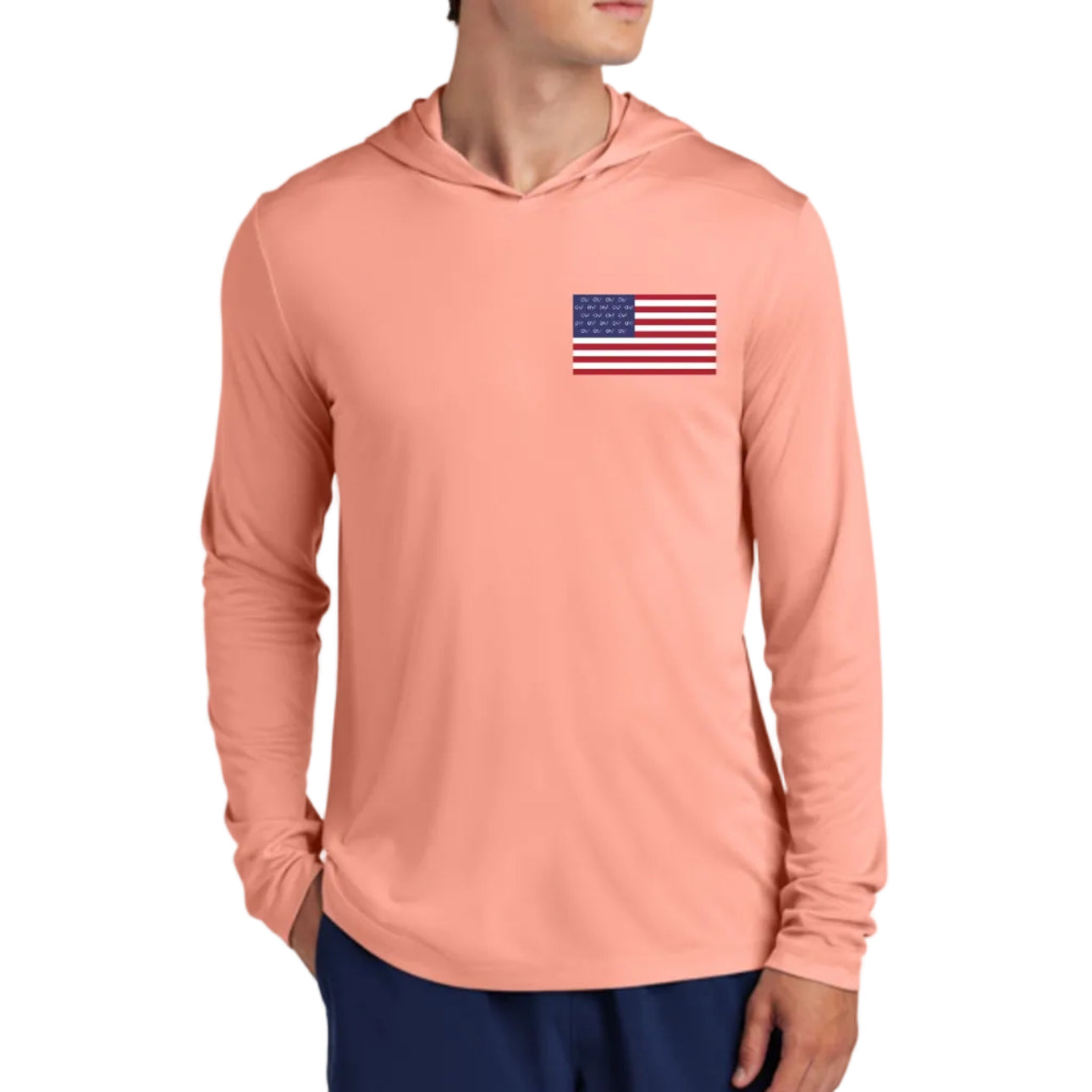 Flag Fishing Hoodie