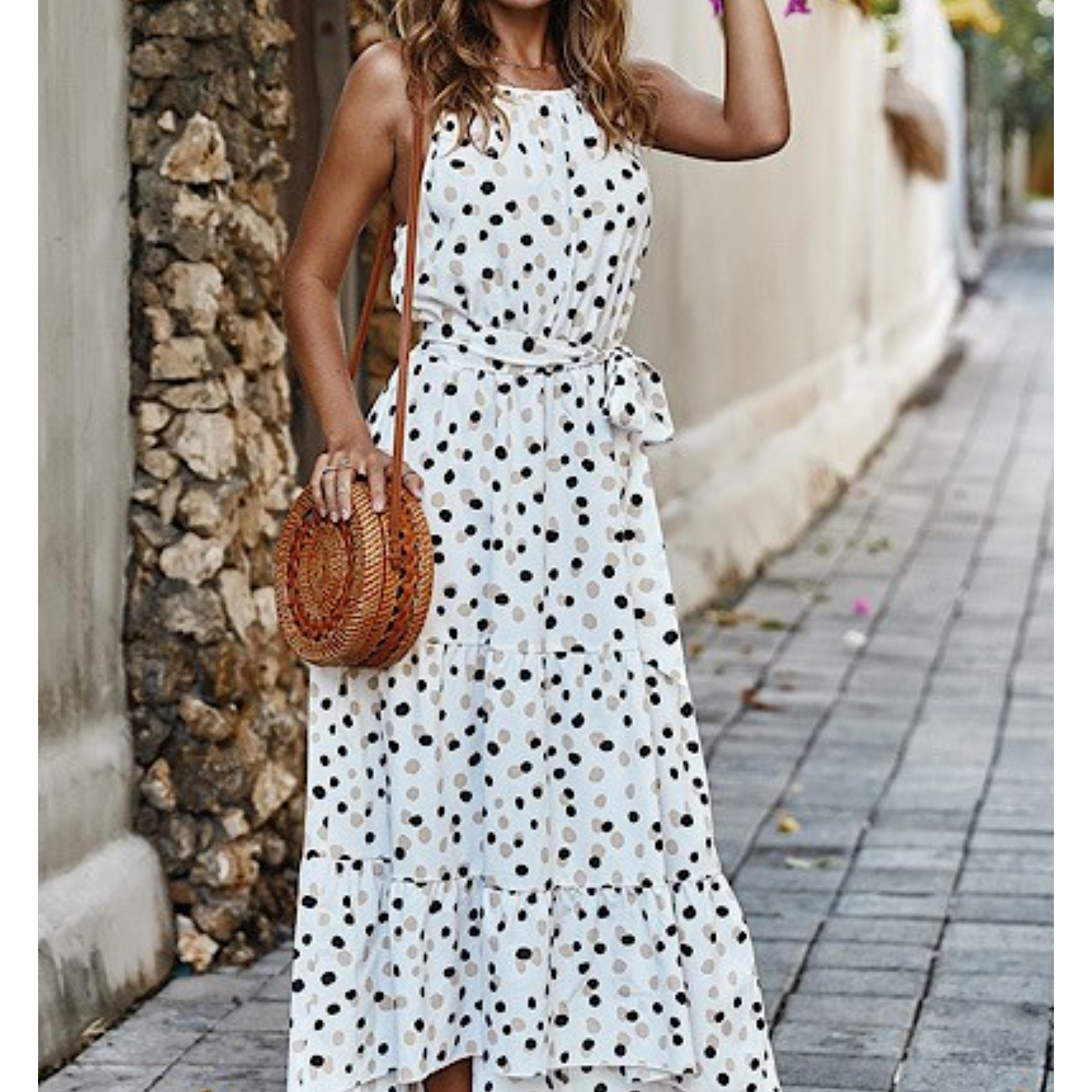 Speckled Maxi Dress
